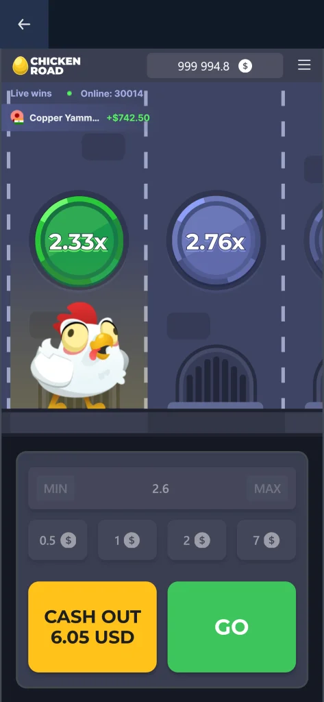 Chicken Road Spiel Demo