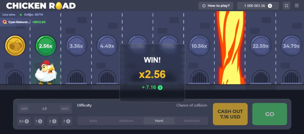 Spiel Chicken Road Demo